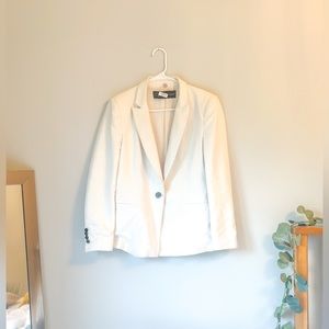 Zara White Blazer Size L